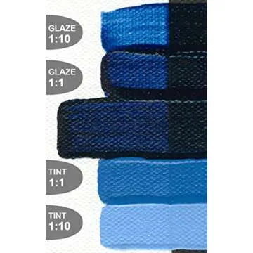 Golden Artist Colors Golden Fluid Acrylic Paint 1 Ounce-Historical Prussian Blue Hue