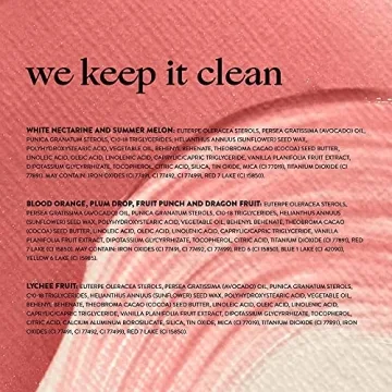 Vegan Tinted Lip Balm with Acai and Avocado Oil