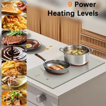 Cooksir 2 Burner Electric Cooktop - 3200W Ceramic Stove