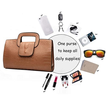 Stylish ZLMBAGUS Vintage Flap Tote for Women