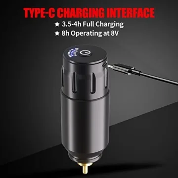 POSEIDON Wireless Tattoo Machine Kit for Beginners