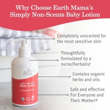 Gentle Earth Mama Baby Lotion for Sensitive Skin