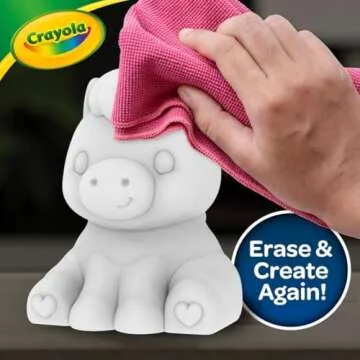 Crayola Light Ups - Unicorn, Reusable Holiday Craft, Glow In The Dark, Unicorn Gift for Kids, Decoration Craft, Toys & Gifts for Kids