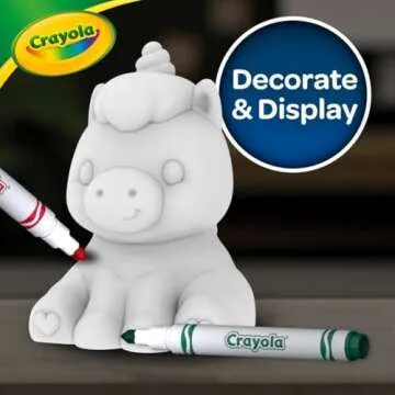 Crayola Light Ups - Unicorn, Reusable Holiday Craft, Glow In The Dark, Unicorn Gift for Kids, Decoration Craft, Toys & Gifts for Kids