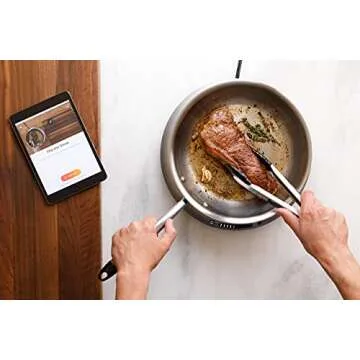 Hestan - SmartChef Cookware Sets - Stainless Steel Small &Medium Sauce Pan, Frying Pan & Portable Electric Induction Burner (The Complete Set)