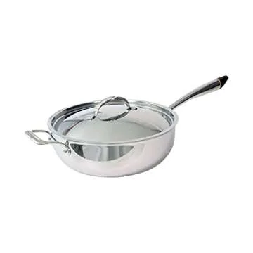 Hestan - SmartChef Cookware Sets - Stainless Steel Small &Medium Sauce Pan, Frying Pan & Portable Electric Induction Burner (The Complete Set)