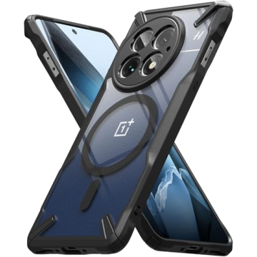 Ringke Fusion-X [Compatible with MagSafe] Designed for OnePlus 13 Case, Augmented Bumper Clear Hard ...