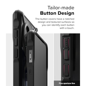 Ringke Fusion-X [Compatible with MagSafe] Designed for OnePlus 13 Case, Augmented Bumper Clear Hard Back Rugged Shockproof Protective Phone Cover - Magnetic Black