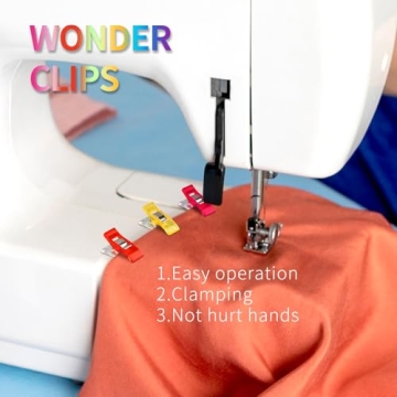 MumCraft Multi-Use Sewing Clips Pack of 100 Assorted Colors