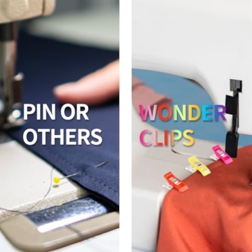 MumCraft Multi-Use Sewing Clips Pack of 100 Assorted Colors