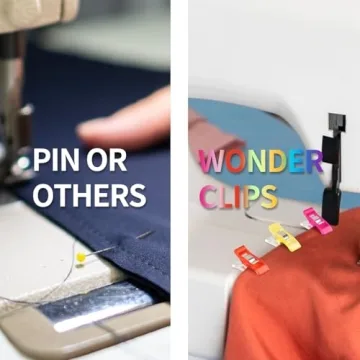 MumCraft Multi-Use Sewing Clips Pack of 100 Assorted Colors