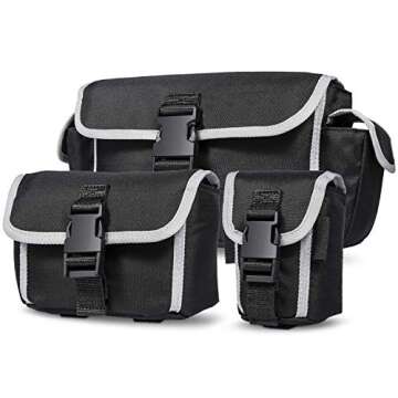 Danti Seat Back Storage Bags Replace OEM 82215429 Molle Bags for 2018 2019 2020 2021 Jeep Wrangler JL Rubicon