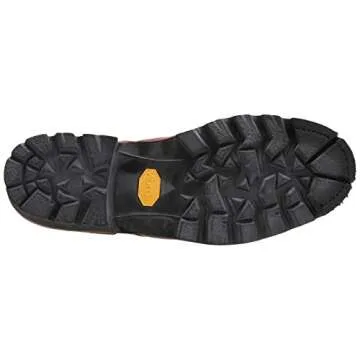 Thorogood Logger Series 9” Waterproof Insulated Steel Toe Work Boots for Men - Premium Leather with 400g Thinsulate and Vibram Slip-Resistant Heel Outsole, Trail Crazyhorse - 9.5 XW US