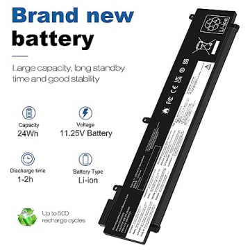 Reliable Lenovo T460s T470s Battery for Long-Lasting Power