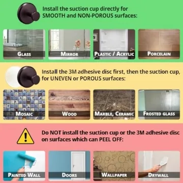 HOME SO Suction Cup Hooks – Durable 2-Pack for Hanging