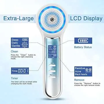 UMICKOO Facial Scrubber Exfoliator for Radiant Skin