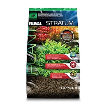 Fluval 12695 Plant and Shrimp Stratum for Freshwater Fish Tanks, 17.6 lbs – Aquarium Substrate for...