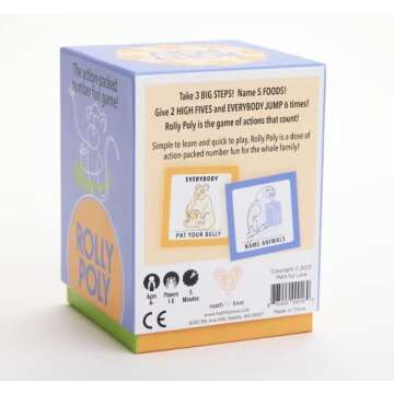 Math for Love Rolly Poly - Action-Packed Number Learning Family Game!
