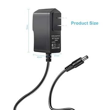 WindSwallow 9V Adapter for Casio Keyboards & More