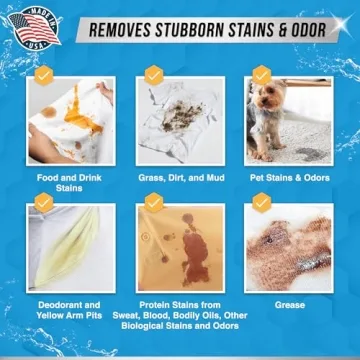 Enzyme Laundry Booster Odor Remover - Eco-Friendly 64 Loads