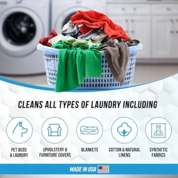 Enzyme Laundry Booster Odor Remover - Eco-Friendly 64 Loads