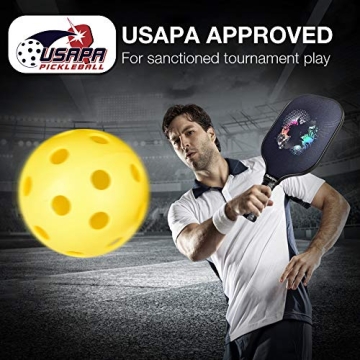 USAPA Pro Graphite Pickleball Paddle Set - Lightweight Durable