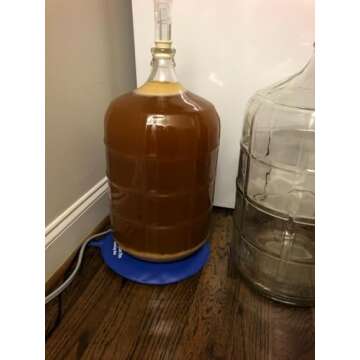 Brewing & Fermentation Heat Pad for Homebrew Beer & Wine Fermenting 120VAC 12 or 25 Watt Heating Mat...
