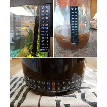 Brewing & Fermentation Heat Pad for Homebrew Beer & Wine Fermenting 120VAC 12 or 25 Watt Heating Mat: Safe for Plastic/Glass Carboy & Bucket Fermentors Includes Heater Temperature Strip