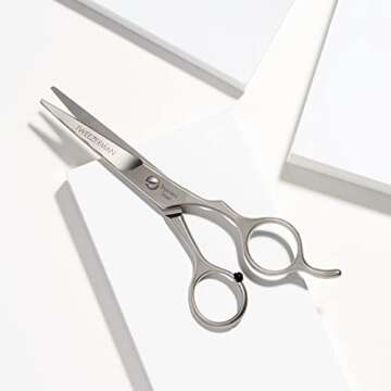 Tweezerman Stainless 2000 Styling Shears, 5.5 - Hair Scissors for Women and Men