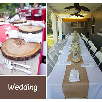 Lemonfilter Wood Slices 16 Pcs for Rustic Crafts and Decor