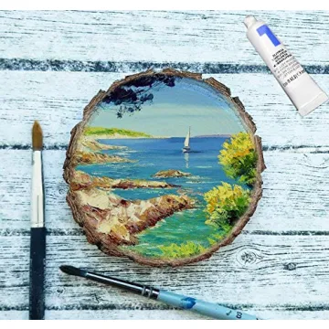 Lemonfilter Wood Slices 16 Pcs for Rustic Crafts and Decor