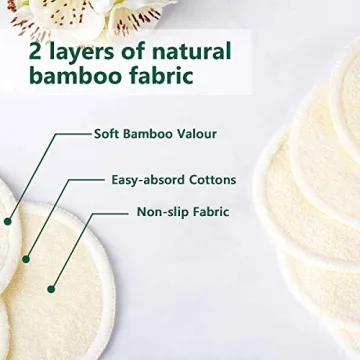 Eco-Friendly Organic Reusable Makeup Remover Pads for All