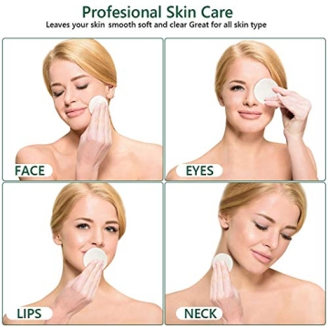 Eco-Friendly Organic Reusable Makeup Remover Pads for All