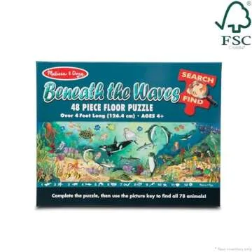 Melissa & Doug Ocean Puzzle - Search and Find Fun!
