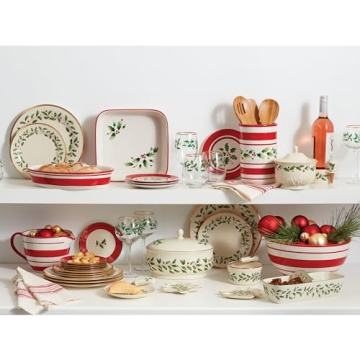 Lenox Holiday Dinnerware Set for Perfect Festive Dining