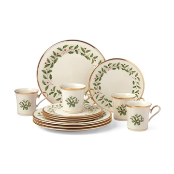 Lenox Holiday Dinnerware Set for Perfect Festive Dining