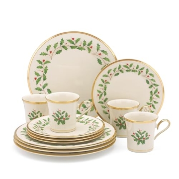 Lenox Holiday Dinnerware Set for Perfect Festive Dining