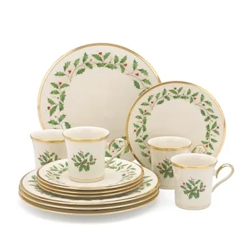 Lenox Holiday Dinnerware Set for Perfect Festive Dining