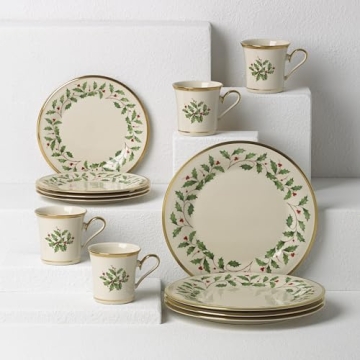Lenox Holiday Dinnerware Set for Perfect Festive Dining