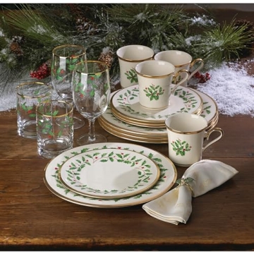 Lenox Holiday Dinnerware Set for Perfect Festive Dining