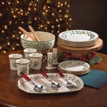Lenox Holiday Dinnerware Set for Perfect Festive Dining