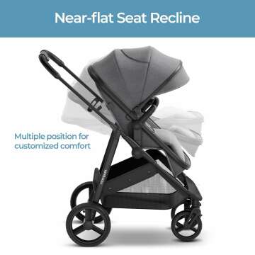 Mompush Wiz Convertible Baby Stroller & Bassinet