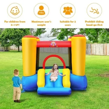 BOUNTECH Inflatable Bounce House for Kids 3-5 Years