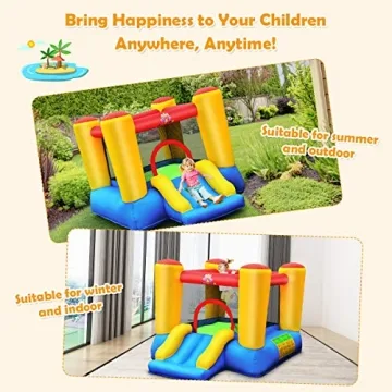 BOUNTECH Inflatable Bounce House for Kids 3-5 Years