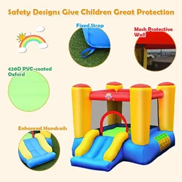 BOUNTECH Inflatable Bounce House for Kids 3-5 Years