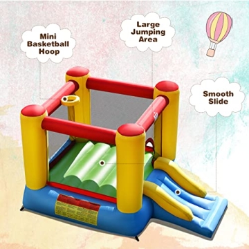 BOUNTECH Inflatable Bounce House for Kids 3-5 Years