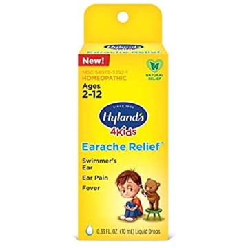 Hyland's 4 Kids Earache Relief Drops - Natural Comfort for Children