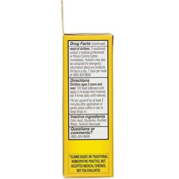 Effective Hyland's Kids Earache Relief Drops 0.33oz