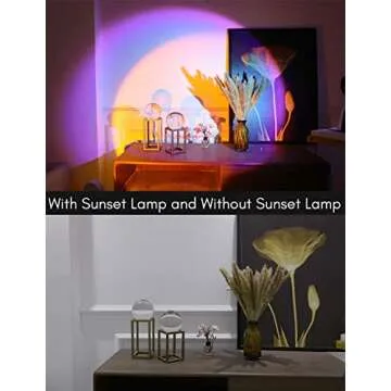 KITVONA Sunset Lamp Rainbow Projector for Home Decor