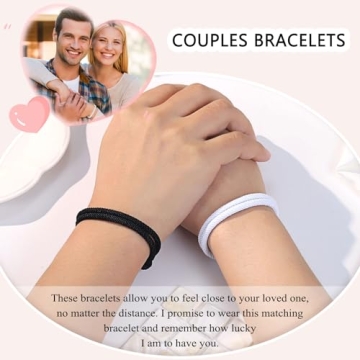 Soulmate Matching Bracelets for Couples Gifts